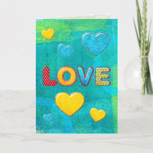 Valentijn 3D-mix en GREETING van overeenkomst Bedankkaart
