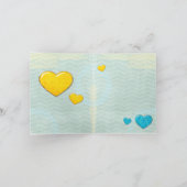 Valentijn 3D-mix en GREETTING 2 Bedankkaart (Binnen)