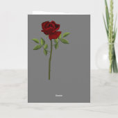 Valentijn 8 hart, Valentijn kaart, AI gegenereerd, Bedankkaart (Achterkant)