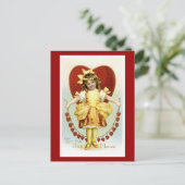 Valentijn aan de Liefde van I Feestdagenkaart (Staand voorkant)