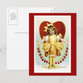 Valentijn aan de Liefde van I Feestdagenkaart (Voorkant / Achterkant)