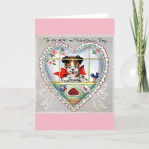  Valentijn - aan mijn tante, Feestdagen Kaart
