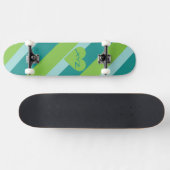 Valentijn Aangepaste monogram skateboards (Horizontaal)
