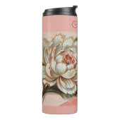 Valentijn, aangepaste naam tumbler Thermosbeker (Gedraaid links)