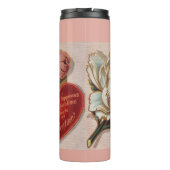 Valentijn, aangepaste naam tumbler Thermosbeker (Achterkant)