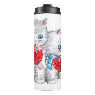 Valentijn, aangepaste naam tumbler Thermosbeker