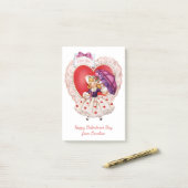  Valentijn aangepaste tekst Post-It notities Post-it® Notes (Op bureau)