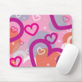 Valentijn Abstract Mousepad Muismat (Met muis)