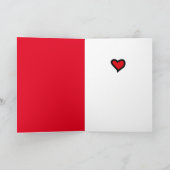 Valentijn Anagramskaart Feestdagen Kaart (Binnen)