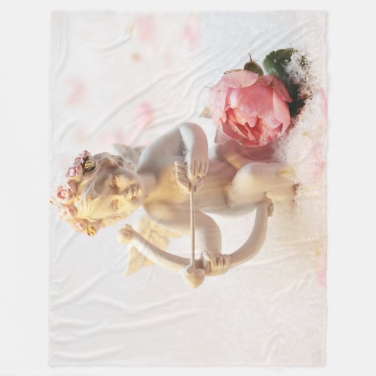 VALENTIJN ANGEL FLEECE DEKEN (Voorkant)