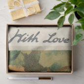 Valentijn Angel met Golden Harp Tissuepapier (Geschenk)