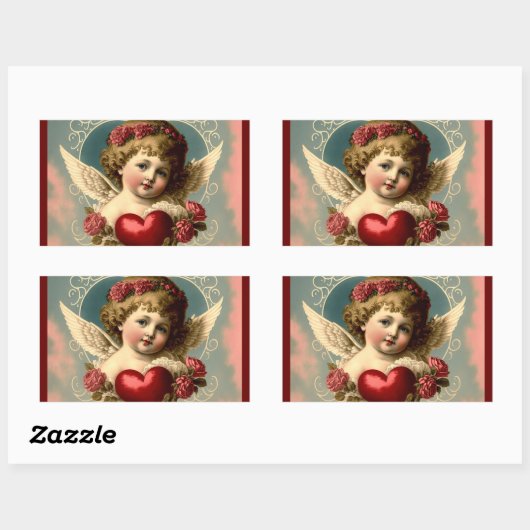  Valentijn Angel Sticker (Vel)