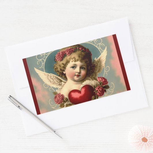  Valentijn Angel Sticker (Envelop)
