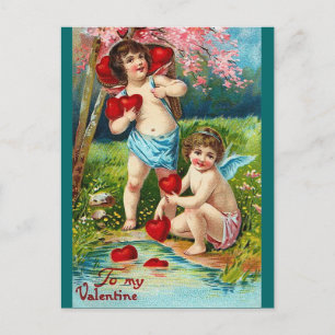 Valentijn Angels Feestdagenkaart