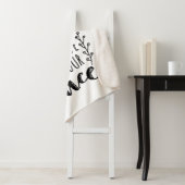 Valentijn Art Hé Ik hou van je gezicht Sherpa Deken (In situ)