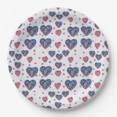 Valentijn Art Papieren Bordje (Voorkant)