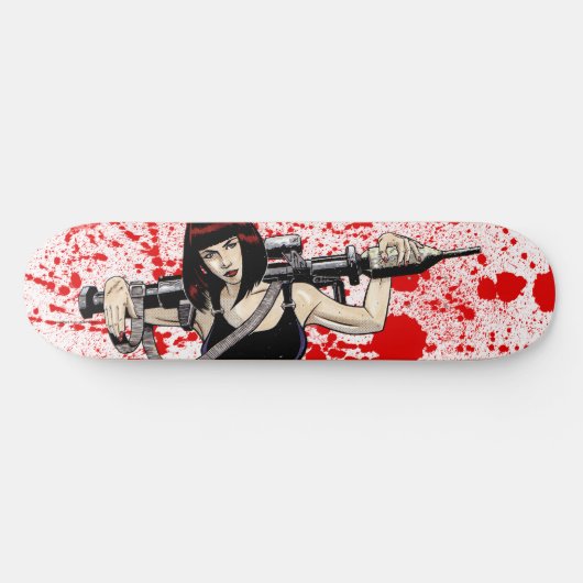 Valentijn Assassin Persoonlijk Skateboard (Horizontaal)