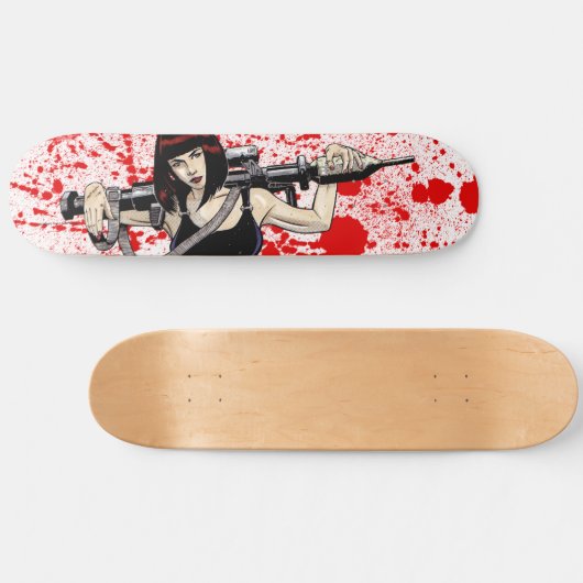Valentijn Assassin Persoonlijk Skateboard (Horizontaal)