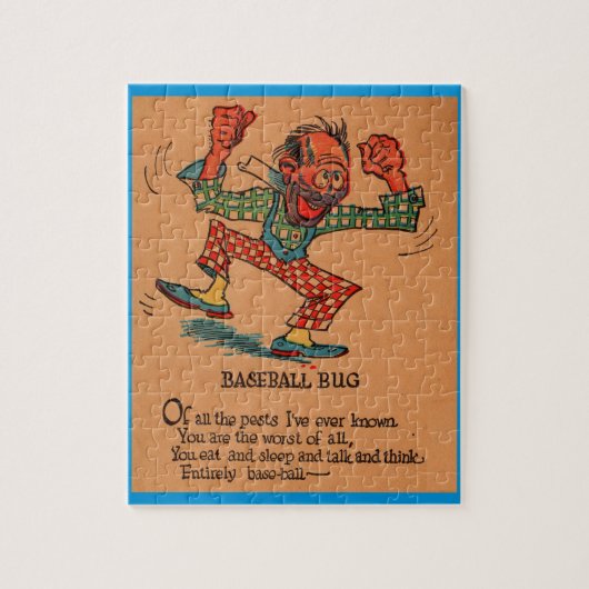 valentijn azijn uit de jaren '30: de Baseball Bug Legpuzzel (Verticaal)