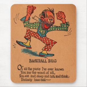 valentijn azijn uit de jaren '30: de Baseball Bug Muismat