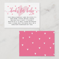 Valentijn Baby shower Book Request