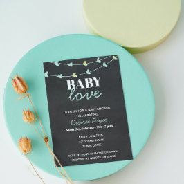 Valentijn Baby shower Kaart