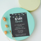 Valentijn Baby shower Kaart
