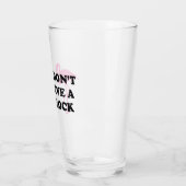 Valentijn Bachelorette bridesmaids flamingo beer Glas (Links)