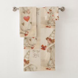 Valentijn Bad Handdoek