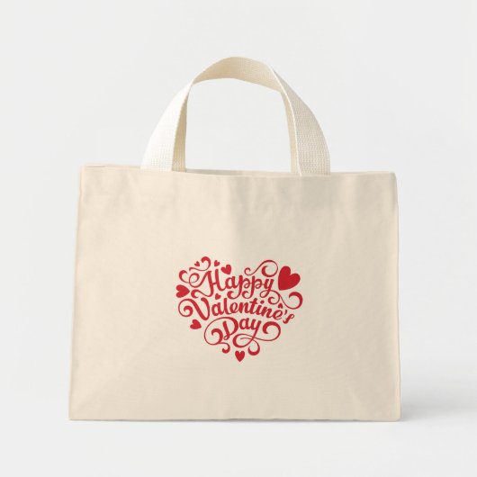 Valentijn Bag Mini Tote Bag (Voorkant)
