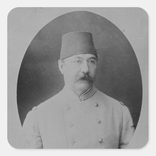 Valentijn Baker Vierkante Sticker (Voorkant)