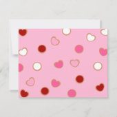 Valentijn Baking Party Kaart (Achterkant)