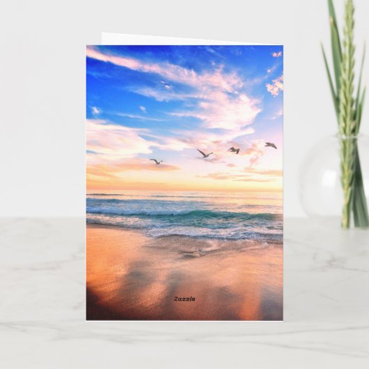 Valentijn Ballon waterverf regenboogkatten Kaart (Achterkant)