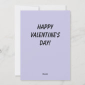 Valentijn-ballonnen Feestdagenkaart (Achterkant)