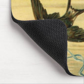  Valentijn Barn slikt met hart Muismat (Hoek)