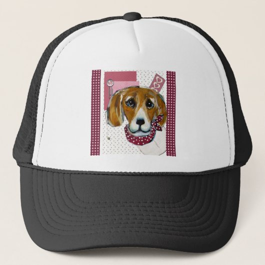 VALENTIJN BEAGLE TRUCKER PET (Voorkant)