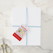 Valentijn Bee Gift Label Cadeaulabel (Met Touw)