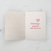 Valentijn Beer met ik hou van jullie ballonnen Kaart (Binnen)