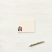 Valentijn Beer Post-it® Notes (Op bureau)