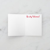 VALENTIJN BEER - WENSKAART FEESTDAGEN KAART (Binnen)