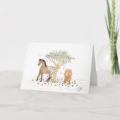 Valentijn behandelt feestdagen kaart (Voorkant)