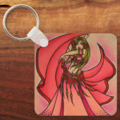 Valentijn Belly Dancer Sleutelhanger (Voorkant)
