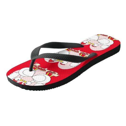 Valentijn ben mijn teenslippers (Schuin)