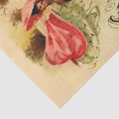 Valentijn Bericht Roze Parasol Tissuepapier (Detail)