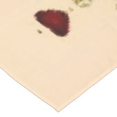 Valentijn Berichtroze drukker Tafelkleed (Gekanteld)