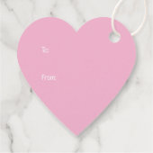 Valentijn Berner Berghond Bedankjes Labels (Achterkant)