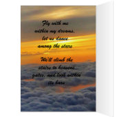 VALENTIJN BEZOEK MIJN DREAMS-kaart (Binnen (Links))