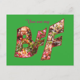 Valentijn BFF Vriendschap Briefkaart