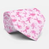 Valentijn Bigfoot Love in het roze Stropdas (Opgerold)
