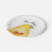 Valentijn-bijenmijn Papieren Bordje (Gekanteld)